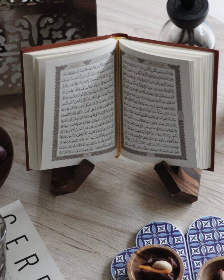 Rustic Quran holder