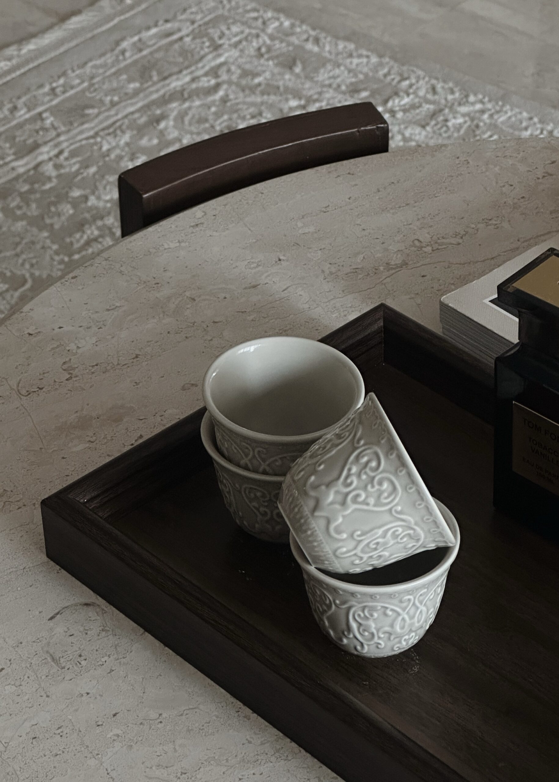 Nuqsh qahwa cups — Set of 6 - Image 3