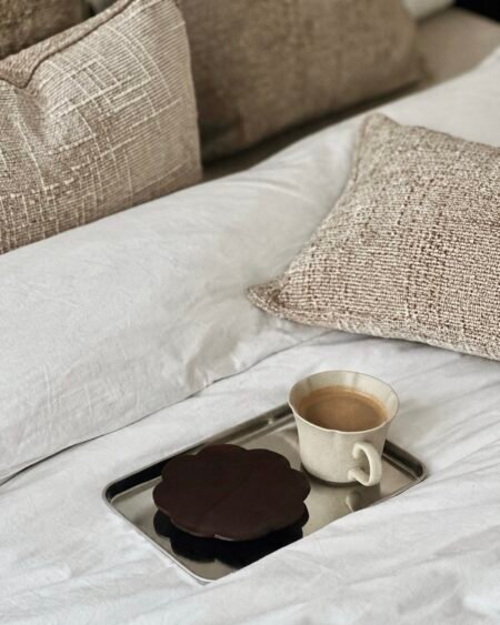 ORGANIC CERAMIC MUG & SAUCER