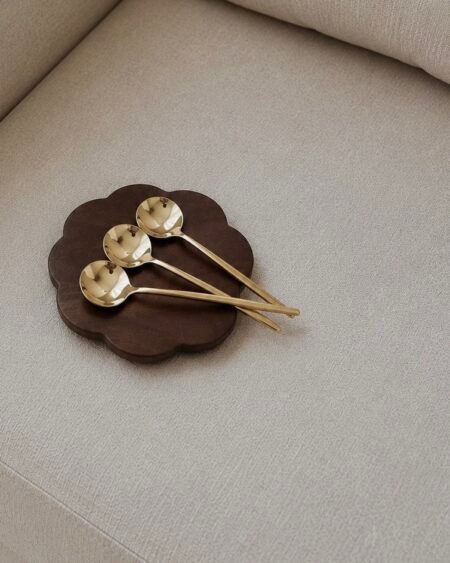 GOLD SPOONS SET OF 3