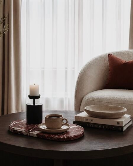 BURGUNDY DECOR BOARD