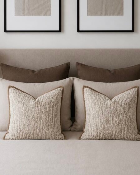 16*16 BOUCLÉ CUSHION COVER