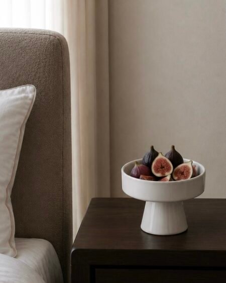 WHITE FOOTED BOWL